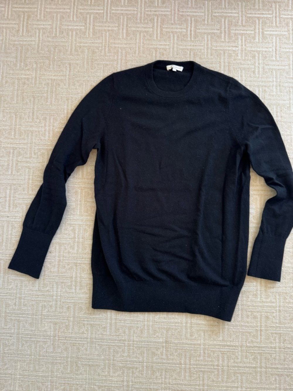 Ann Mashburn Cydney Black Crewneck Sweater